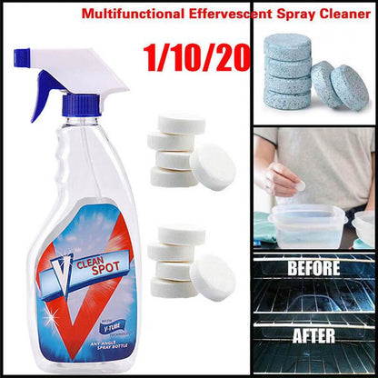 Multi-functional Cleaner Effervescent Spray