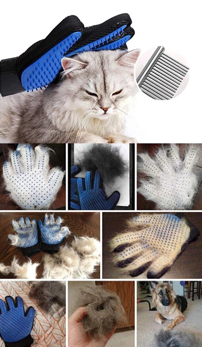 REAL TOUCH PET HAIR REMOVER GLOVES